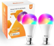 Refoss Smart Bulb Alexa Light Bulb B22 Works with Apple HomeKit, Alexa, Google 2
