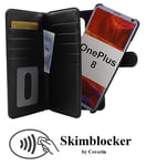 Skimblocker XL Magnet Fodral OnePlus 8 (Svart)