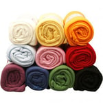 Creativ Fleece med sydd kant - 125 x 150 cm 10 st