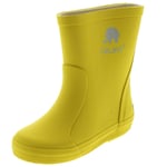 Celavi Unisex Kids’ Basic Wellies Rain Boot, Yellow, 12.5 Child UK