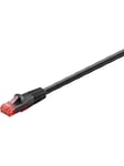 CAT 6 Outdoor-patch cable U/UTP black