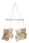 Jollein trämobil teddybjörn, natur/biscuit