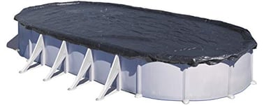 Gre CIPROV501P Bâche extra pour piscines ovales de 500 x 300 cm, 180 g/m2, noir
