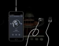 Black Metal Earphones with Volume Control & Mic In Ear Headphones for Android UK