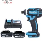 Makita DTD152Z 18V LXT Li-Ion Impact Driver With 2 x 5Ah Batteries & Charger