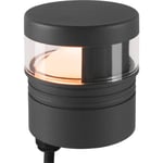 M-POL S Lamphuvud antracit 10W 700lm 2700K CRI80 DALI IP65