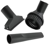 Mini Tool Brush Rod & Handle Wand Tube Kit For Nilfisk Vacuum Hoover Hose 32mm