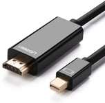 Ugreen Mini DisplayPort til HDMI-kabel 4K, 1.5m - Svart