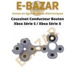 EBAZAR Coussinet Xbox Série S / Xbox Série X conducteur silicone Caoutchouc Bouton Manette Xbox Série S / Xbox Série X