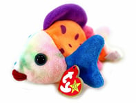 TY Beanie Baby 8" Plush LIPS the FISH Soft Toy RETIRED 5th Gen ST / 8th Gen TT