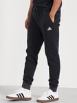 Adidas Sportswear Mens Essentials Melange Joggers - Black