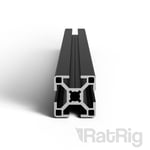 RatRig T-SLOT 3060 - Svartanodiserad 1500mm