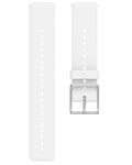 Polar Wrist Band 20mm Silver/White S