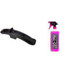 RRP ProGuard Bolt-On Mudguard, Standard & Muc-Off 904US Nano-Tech Bike Cleaner, 1 Litre - Fast-Action, Biodegradable Bicycle Cleaning Spray - Safe on All Surfaces and Suitable for All Types of Bike