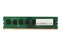 V7 V7128008GBD V7 8GB DDR3 PC3-12800 - 1600mhz DIMM 1.5V Desktop Memory Module -