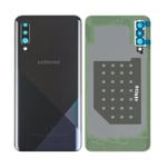 Samsung Galaxy A30s bagcover/battericover - sort