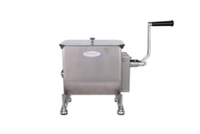 Hakka 10L/20LB Manual Meat Grinder Stainless Steel Sausage Machine Home & Commercial Food Processing Equipment (Mixing Maximum 15LB for Meat)