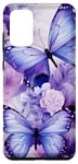 Galaxy S20+ Lavender Purple Butterfly Case