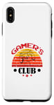 Coque pour iPhone XS Max Gamers Club Game Mode Level Up Jeux vidéo Culture de jeu