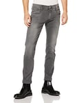 Replay Men's Anbass Slim Jeans, Grey (Dark Grey 096), 34W 36L UK