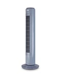 Tower 29 Inch Oscillating Grey Tower Fan