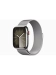 Watch Series 9 GPS + Cellular 45mm - Silver Stainless Steel Case with Silver Milanese Loop