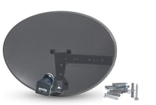 Systemsat Zone 1 Satellite Dish & Quad Lnb for Sky Freesat HD SD
