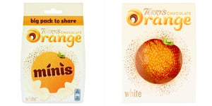 Terry's Chocolate Lovers 2 Pack Bundle : Including The *New* Terry's White Chocolate Orange & *New* Terry's Chocolate Orange Bites