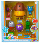 Hey Duggee toy figure set includes Duggee and his squirrels.