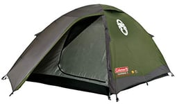 Coleman Tent Darwin | 3 Person Compact Dome Tent | Lightweight Camping, Festival and Hiking Igloo Tent | 100% Waterproof with HH 3000mm | Sewn-in Groundsheet