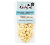 Joe & Sephs Goats Cheese and Black Pepper Popcorn (4x70g)|1 Star Great Taste Award, gourmet popcorn, air-popped popcorn, popcorn for a party, bulk popcorn pack, salty popcorn, cheese