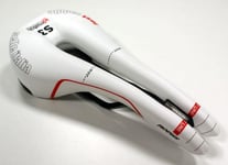 Selle Italia Novus Superflow Endurance Manganese Sadel (Id Match - S3) Manganrör 7, Vit, Test Sit-0000000000153 (Ny)