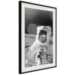 Plakat - Profession of Astronaut - 40 x 60 cm - Sort ramme med passepartout