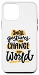 iPhone 12 mini Small Gestures Can Change The World Case