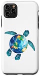 iPhone 11 Pro Max Save The Planet Turtle Recycle Ocean Environment Earth Day Case