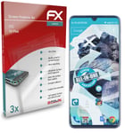 atFoliX 3x Screen Protector for TCL 10 Plus Protective Film clear&flexible
