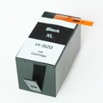 Kompatibel - HP 920 XL BK (CD975AE) sort blækpatron 50 ml