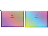 Panta Plast Koperta A4 Na Zip Glitter Rainbow Mix 88305