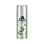 adidas Déodorant Anti-Transpirant Body Spray pour homme pack de 6 (6 x 150ml)