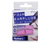 Noisex Foam Bullet Ear Plugs Travel Sleep Motorcycle Study Noise Reducer Protect