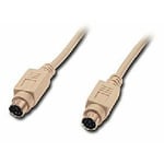 Cable Clavier PS2 MiniDin6 Male / MiniDin6 Male -5m