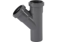 Ht Safe Grenrør 50/50Mm 45Gr Hurtigere Og Nemmere Montering Med De Nye Patenterede Tætningsringe Bestående Af 3 Læber.