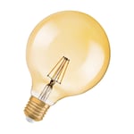Osram LED-Lampa Retro Glob Dim (51) E27 824 Klar Gold 6.5W 4058075808997