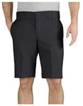 Dickies Slim Fit 11 Inch Flex Work Short, Black,