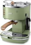 De'Longhi Vintage Icona ECOV310.GR Pump Espresso and Cappuccino Machine, 1.4 Lit