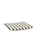 Fritz Hansen - Selandia sittdyna utomhusstol light apricot/dark green stripe - Dynor & kuddar - Skagerak Design Team
