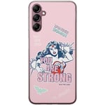 ERT GROUP mobile phone case for Samsung A14 4G/5G original and officially Licensed DC pattern Wonder Woman 025 optimally adapted to the shape of the mobile phone, case made of TPU