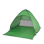 SCAYK 200 * 120 * 130cm Outdoor Automatic Instant Pop-up Portable Beach Tent Anti UV Shelter Camping Fishing Hiking Picnic fishing tent tents blackout tent camping (Color : Type 4 green)