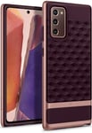 Caseology Parallax Designed for Samsung Galaxy Note 20 Case Burgundy 