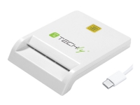 TECHly - Läsare/skrivare för SmartCard - USB-C - vit